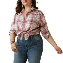 Ariat Women's REAL Billie Jean Button-Down Shirt 16 Ariat Women's REAL Billie Jean Button-Down Shirt -Western Cowboy Equipment Store img61310 ariat women s real billie jean button down shirt