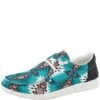 Roper Women's Aztec Canvas Slip-On Shoes