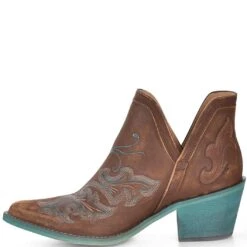 Circle G Women's Cut Out Snip Toe Ankle Cowgirl Boots 8 Circle G Women's Cut Out Snip Toe Ankle Cowgirl Boots -Western Cowboy Equipment Store img62957 circle g women s cut out snip toe ankle cowgirl boots