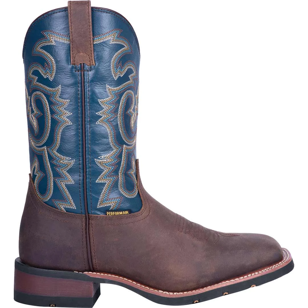 Laredo Men's Hamilton Leather Cowboy Boots 2 Laredo Men's Hamilton Leather Cowboy Boots - Image 2