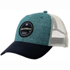 Cinch Men's Round Patch Logo Trucker Cap -Western Cowboy Equipment Store img63255 cinch men s round patch logo trucker cap