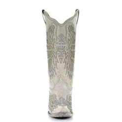 Corral Women's Angela Western Wedding Cowgirl Boots 8 Corral Women's Angela Western Wedding Cowgirl Boots -Western Cowboy Equipment Store img63530 corral angela cross wing western wedding cowgirl boot