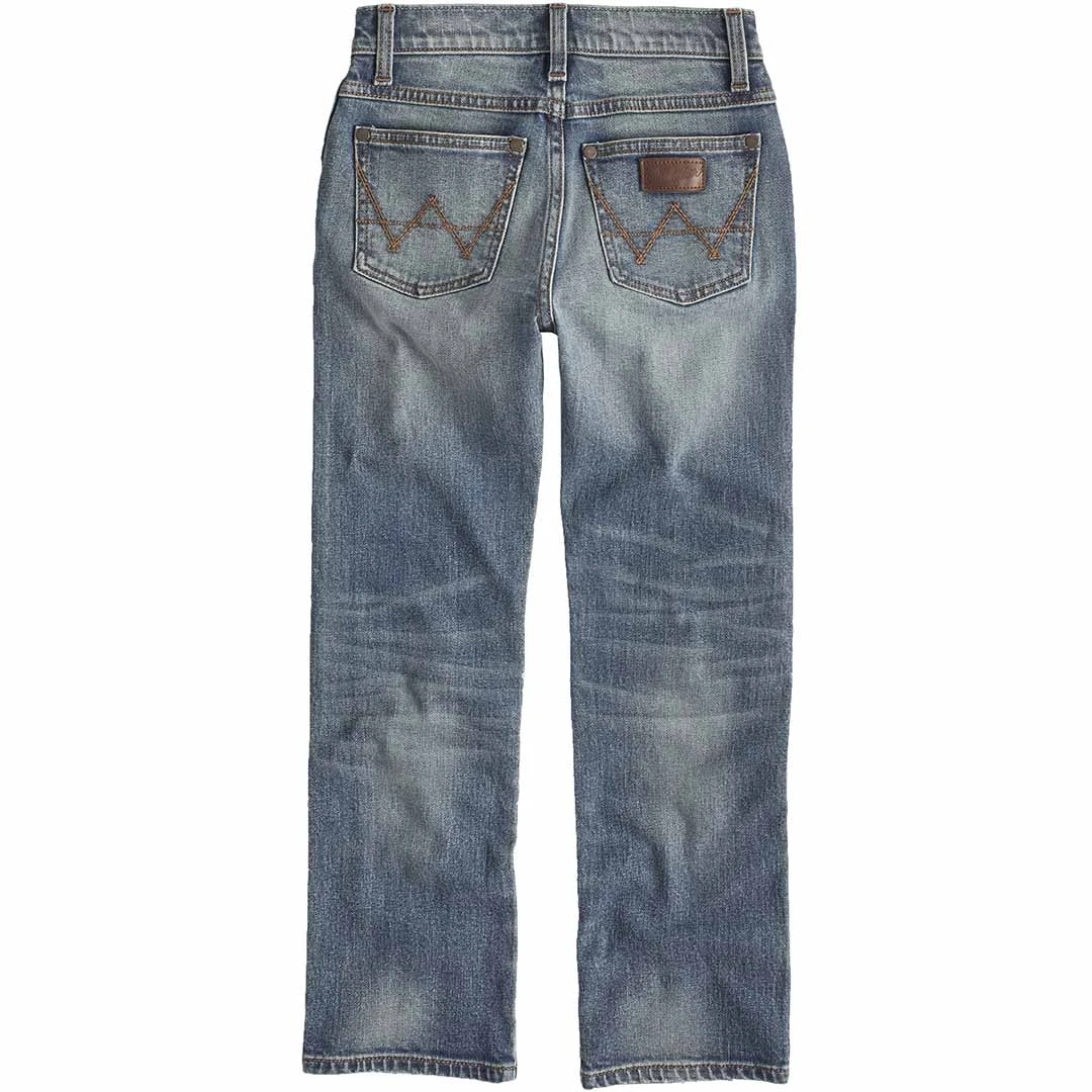 Wrangler Boys' Retro Slim Straight Leg Jeans (1-7) 1 Wrangler Boys' Retro Slim Straight Leg Jeans (1-7)