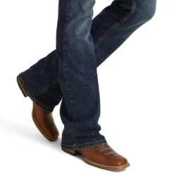 Ariat Women's R.E.A.L. Mid Rise Amora Bootcut Jeans -Western Cowboy Equipment Store img65576 ariat women s r e a l mid rise amora bootcut jeans