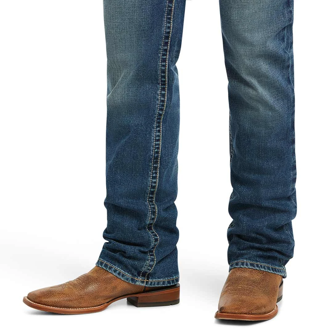 Ariat Men's M2 Relaxed Stretch Wilson Stackable Boot Cut Jean 4 Ariat Men's M2 Relaxed Stretch Wilson Stackable Boot Cut Jean - Image 4