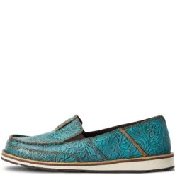 Ariat Women's Floral Embossed Cruiser Slip-on Shoes -Western Cowboy Equipment Store img65643 ariat women s floral embossed cruiser slip on shoes