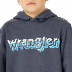 Wrangler Boys' Kabel Logo Graphic Hoodie -Western Cowboy Equipment Store img67238 wrangler boy s kabel logo graphic hoodie