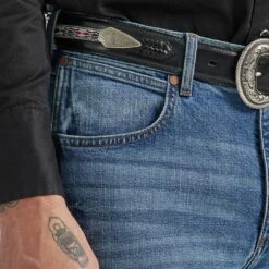 Wrangler Men's Retro Slim Straight Leg Jeans 9 Wrangler Men's Retro Slim Straight Leg Jeans -Western Cowboy Equipment Store img67710 wrangler men s retro slim straight leg jeans