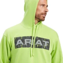 Ariat Men's Southwest Logo Hoodie -Western Cowboy Equipment Store img67764 ariat men s southwest logo hoodie