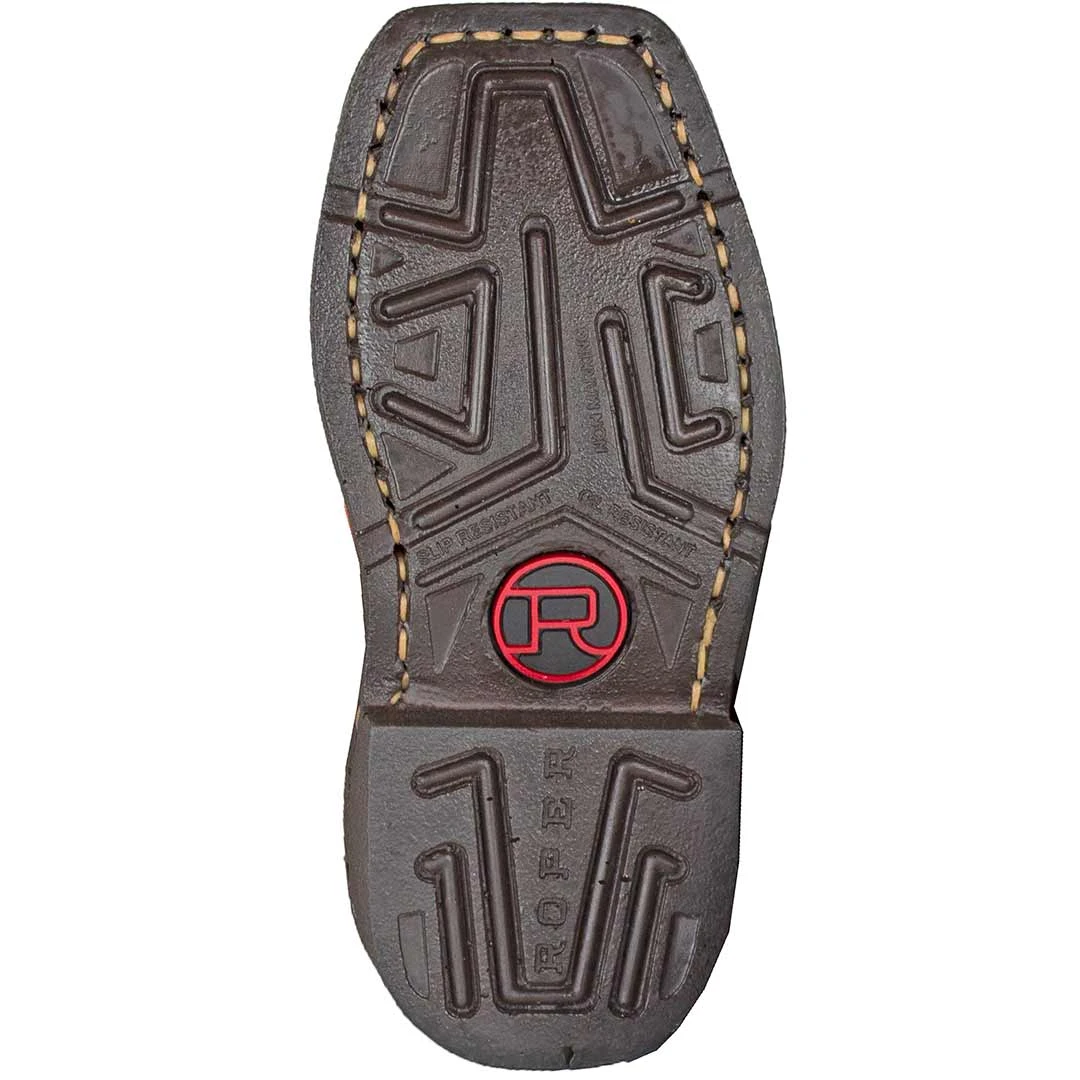 Roper Kids' Orange Shaft Cowboy Boots 7 Roper Kids' Orange Shaft Cowboy Boots - Image 7