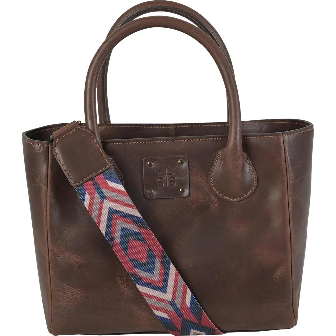 STS Ranchwear Chocolate Basic Bliss Satchel 2 STS Ranchwear Chocolate Basic Bliss Satchel - Image 2