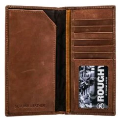 Hooey Brands Men's Roughy Classic Roughout Rodeo Wallet -Western Cowboy Equipment Store img68352 hooey brands men s roughy classic roughout rodeo wallet