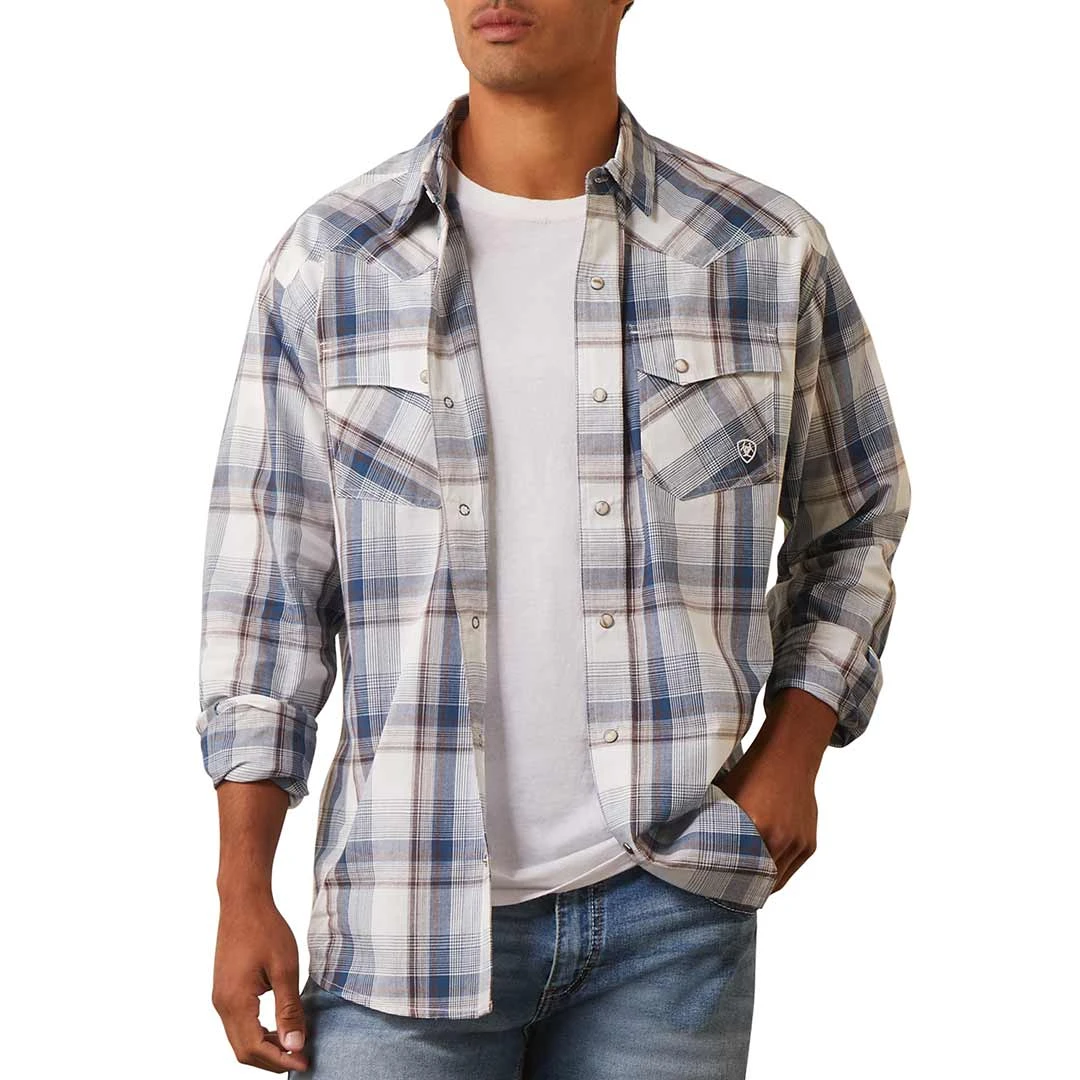 Ariat Men's Haston Retro Fit Snap Shirt 1 Ariat Men's Haston Retro Fit Snap Shirt