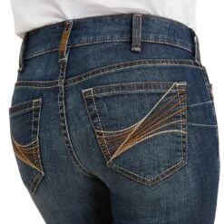 Ariat Women's R.E.A.L. Mid Rise Amora Bootcut Jeans -Western Cowboy Equipment Store img70063 ariat women s r e a l mid rise amora bootcut jeans