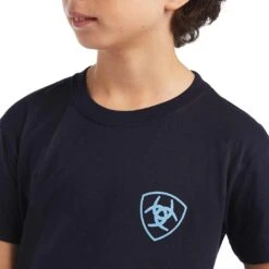 Ariat Boys' Diamond Wood Graphic T-Shirt -Western Cowboy Equipment Store img70240 ariat boys diamond wood graphic t shirt
