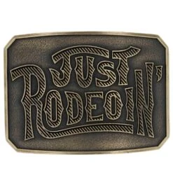 Montana Silversmiths Dale Brisby Just Rodeoin' Attitude Belt Buckle