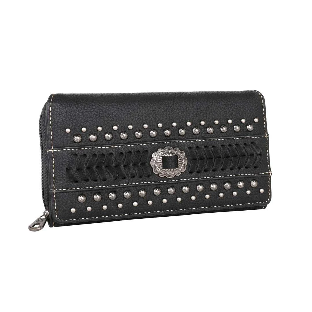 Montana West Women's Whipstitch Wallet 1 Montana West Women's Whipstitch Wallet