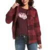 Ariat Women's Shacket Buffalo Plaid Shirt Jacket