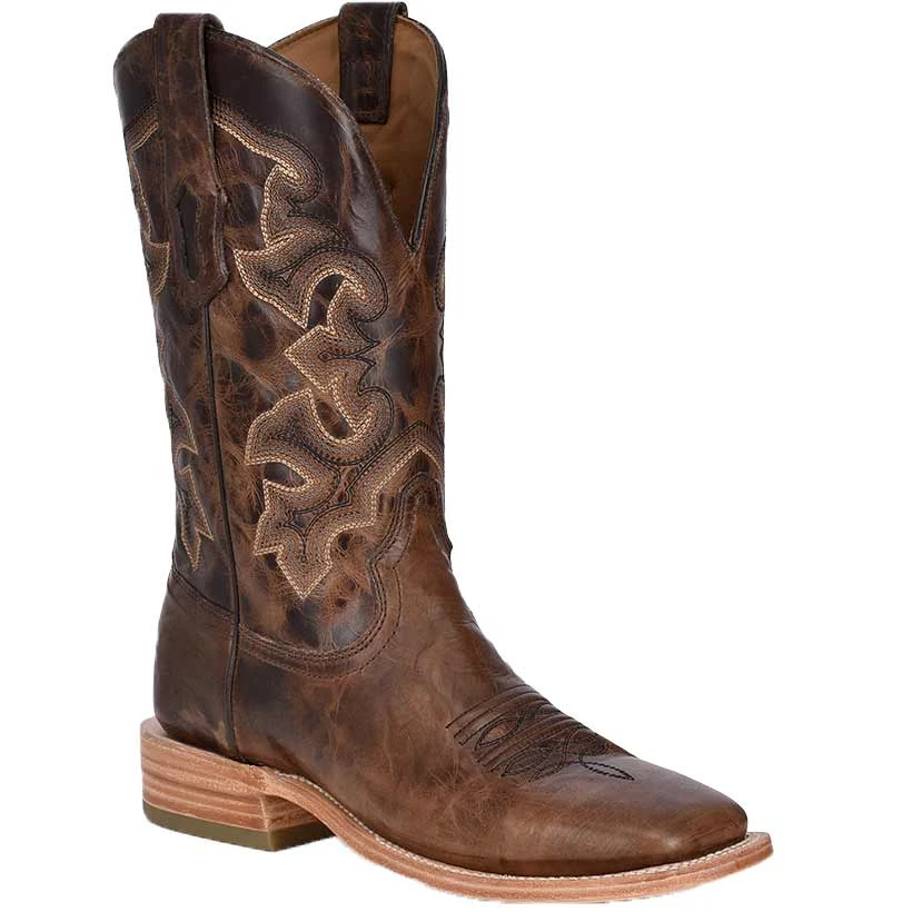 Corral Boot Co. Men's Distressed Square Toe Cowboy Boots 2 Corral Boot Co. Men's Distressed Square Toe Cowboy Boots - Image 2
