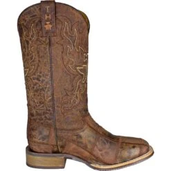 Tin Haul Men's Wanted Sole Cowboy Boots -Western Cowboy Equipment Store img76074 tin haul men s wanted sole cowboy boots