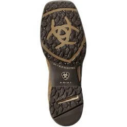 Ariat Women's Anthem H2O Square Toe Cowgirl Work Boots -Western Cowboy Equipment Store img76316 ariat men s anthem waterproof cowboy boots