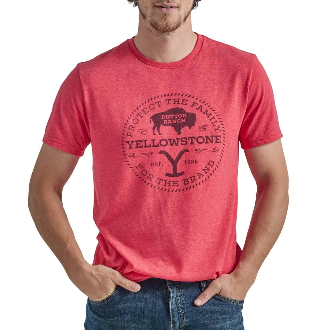 Wrangler X Yellowstone Men's Protect The Family T-Shirt 1 Wrangler X Yellowstone Men's Protect The Family T-Shirt