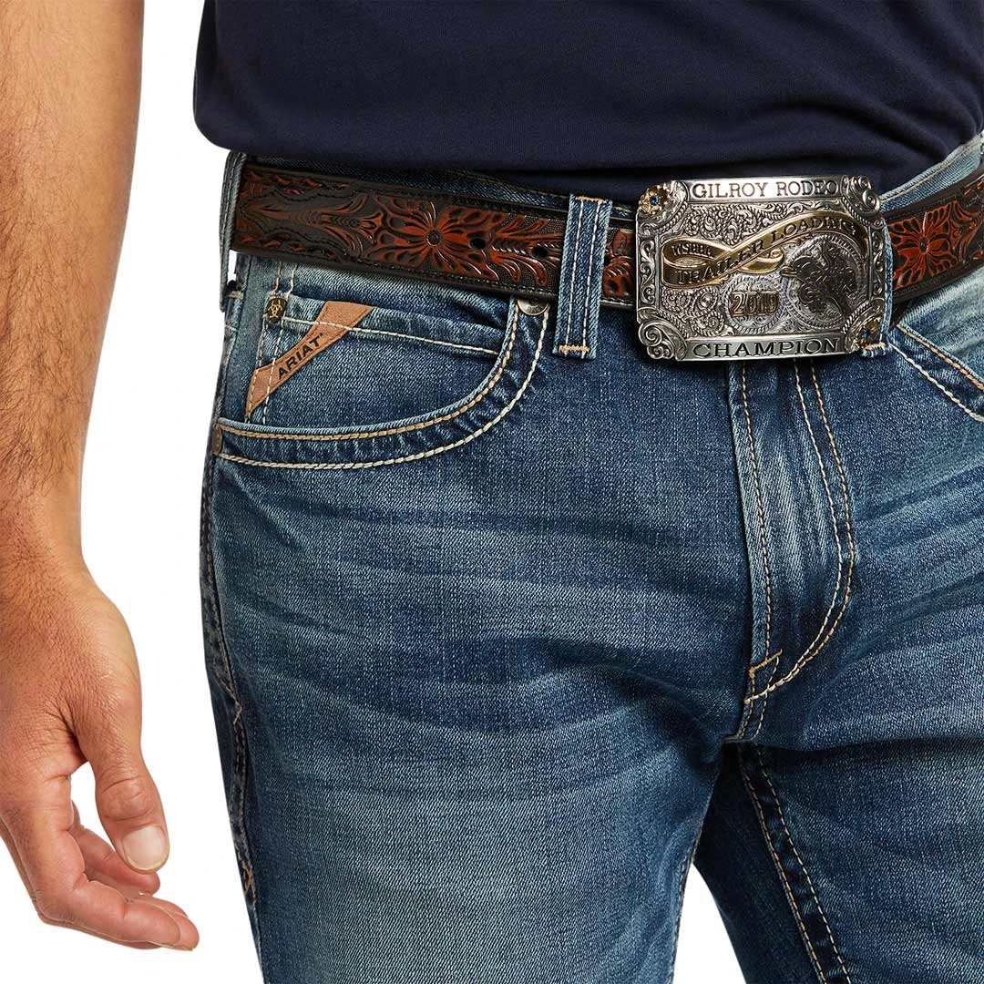 Ariat Men's M2 Relaxed Stretch Wilson Stackable Boot Cut Jean 5 Ariat Men's M2 Relaxed Stretch Wilson Stackable Boot Cut Jean - Image 5