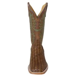 HorsePower Men's Basketweave Square Toe Cowboy Boots -Western Cowboy Equipment Store img78983 horsepower men s basketweave square toe cowboy boots