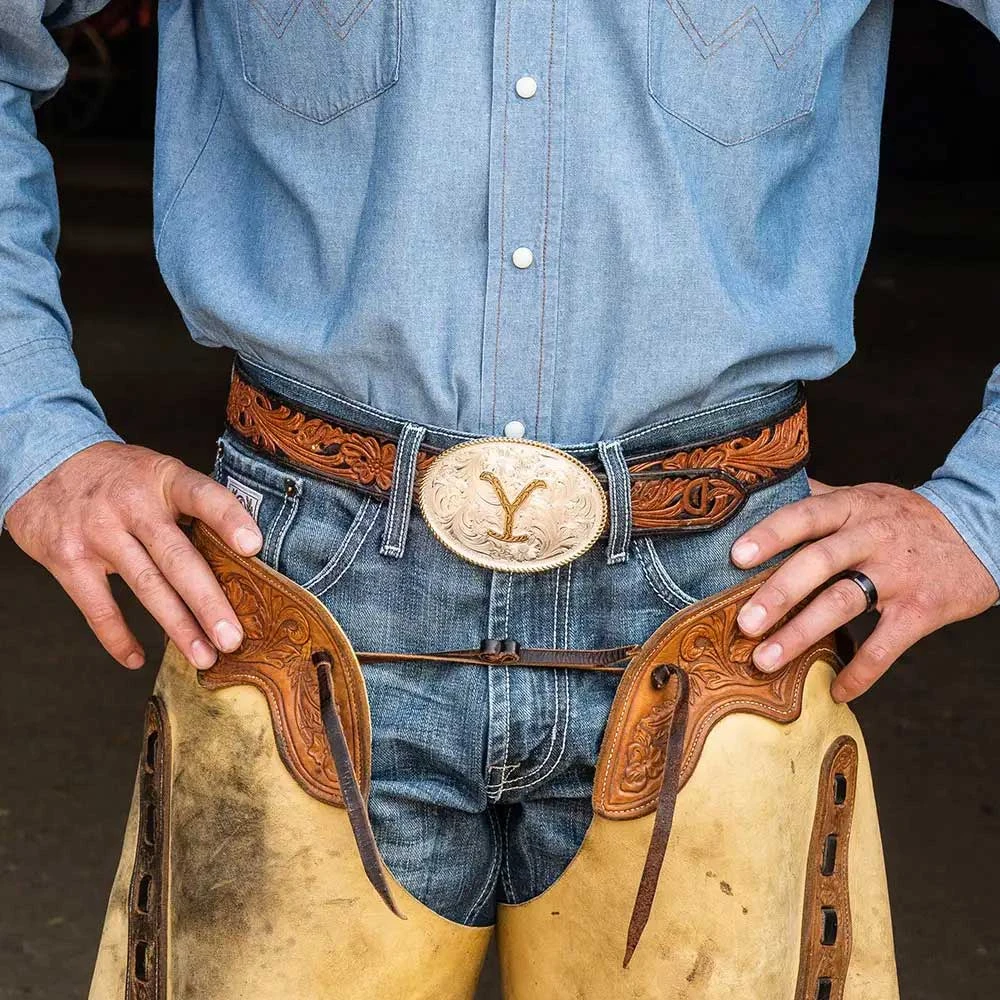 Montana Silversmiths The Yellowstone Dutton Ranch Belt Buckle 2 Montana Silversmiths The Yellowstone Dutton Ranch Belt Buckle - Image 2