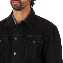 Wrangler Men's Western Unlined Jean Jacket -Western Cowboy Equipment Store img81047 wrangler men s western unlined jean jacket