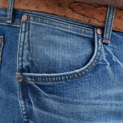 Wrangler Men's Retro Slim Fit Bootcut Jeans -Western Cowboy Equipment Store img81332 wrangler men s retro slim fit bootcut jeans