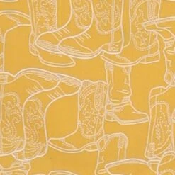 Wrangler Baby/Toddler Girls' Boot Print Ruffle Dress -Western Cowboy Equipment Store img81348 wrangler baby toddler girls boot print ruffle dress