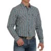 Cinch Men's Modern Fit Plaid Snap Shirt