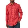 Wrangler Men's Retro Sawtooth Pocket Plaid Snap Shirt