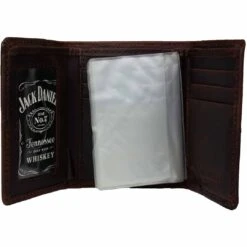 Jack Daniel's Men's Silver Concho Tri-Fold Wallet 5 Jack Daniel's Men's Silver Concho Tri-Fold Wallet -Western Cowboy Equipment Store img83317 jack daniel s men s silver concho tri fold wallet