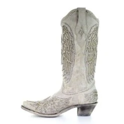 Corral Women's Angela Western Wedding Cowgirl Boots 9 Corral Women's Angela Western Wedding Cowgirl Boots -Western Cowboy Equipment Store img83356 corral angela cross wing western wedding cowgirl boot