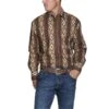 Wrangler Men's Checotah Classic Fit Snap Shirt