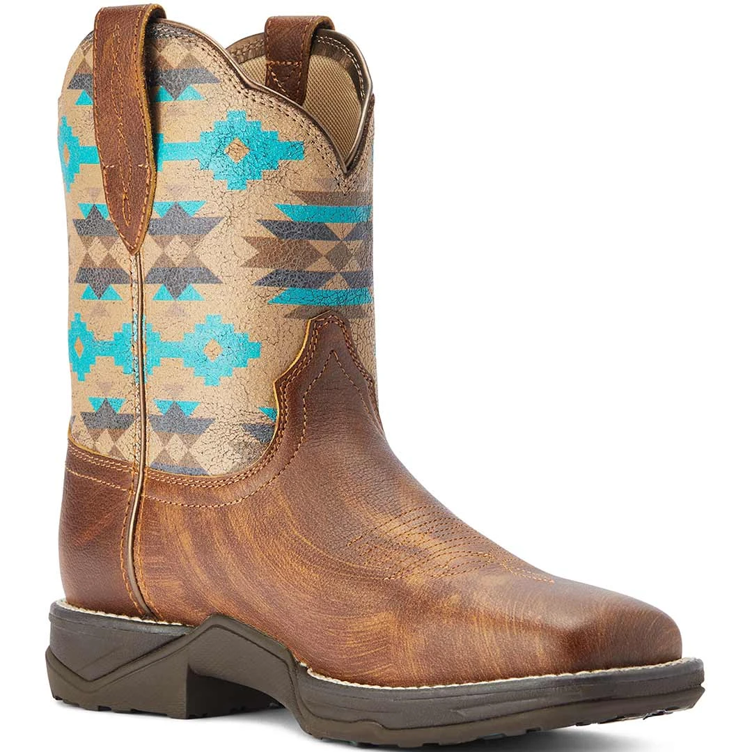 Ariat Women's Anthem Shortie Savanna Cowgirl Boots 2 Ariat Women's Anthem Shortie Savanna Cowgirl Boots - Image 2