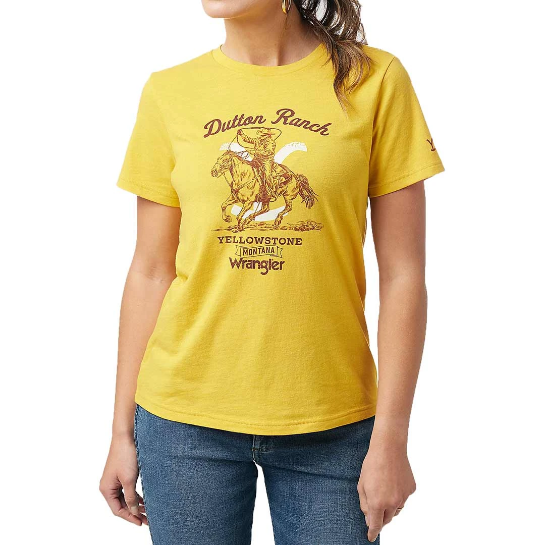 Wrangler X Yellowstone Women's Graphic T-shirt 2 Wrangler X Yellowstone Women's Graphic T-shirt - Image 2