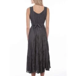 Scully Women's Lace-Up Front Paneled Dress -Western Cowboy Equipment Store img86485 scully women s lace up front paneled dress