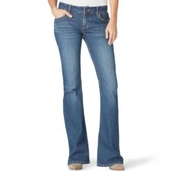 Wrangler Women's Retro Mae Flare Leg Jeans -Western Cowboy Equipment Store img86890 wrangler women s retro mae flare leg jeans