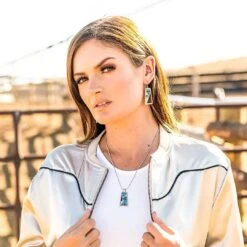 Montana Silversmiths Women's Tablet Earrings 5 Montana Silversmiths Women's Tablet Earrings -Western Cowboy Equipment Store img88001 montana silversmiths women s tablet earrings