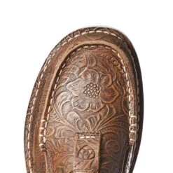 Ariat Women's Floral Tooled Cruiser Slip-On Shoes -Western Cowboy Equipment Store img88053 ariat women s floral tooled cruiser slip on shoes