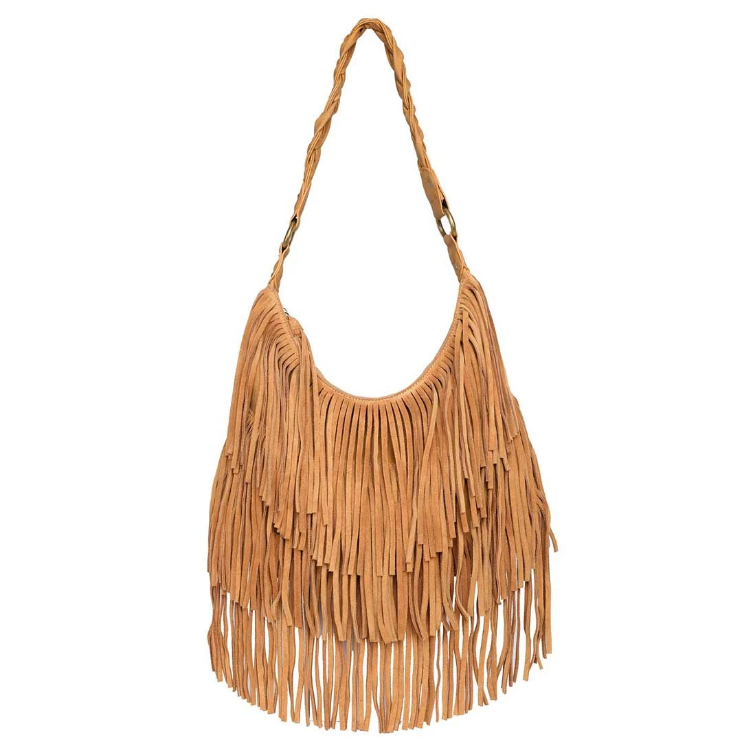 Wrangler Bohemian Leather Fringe Bag 1 Wrangler Bohemian Leather Fringe Bag