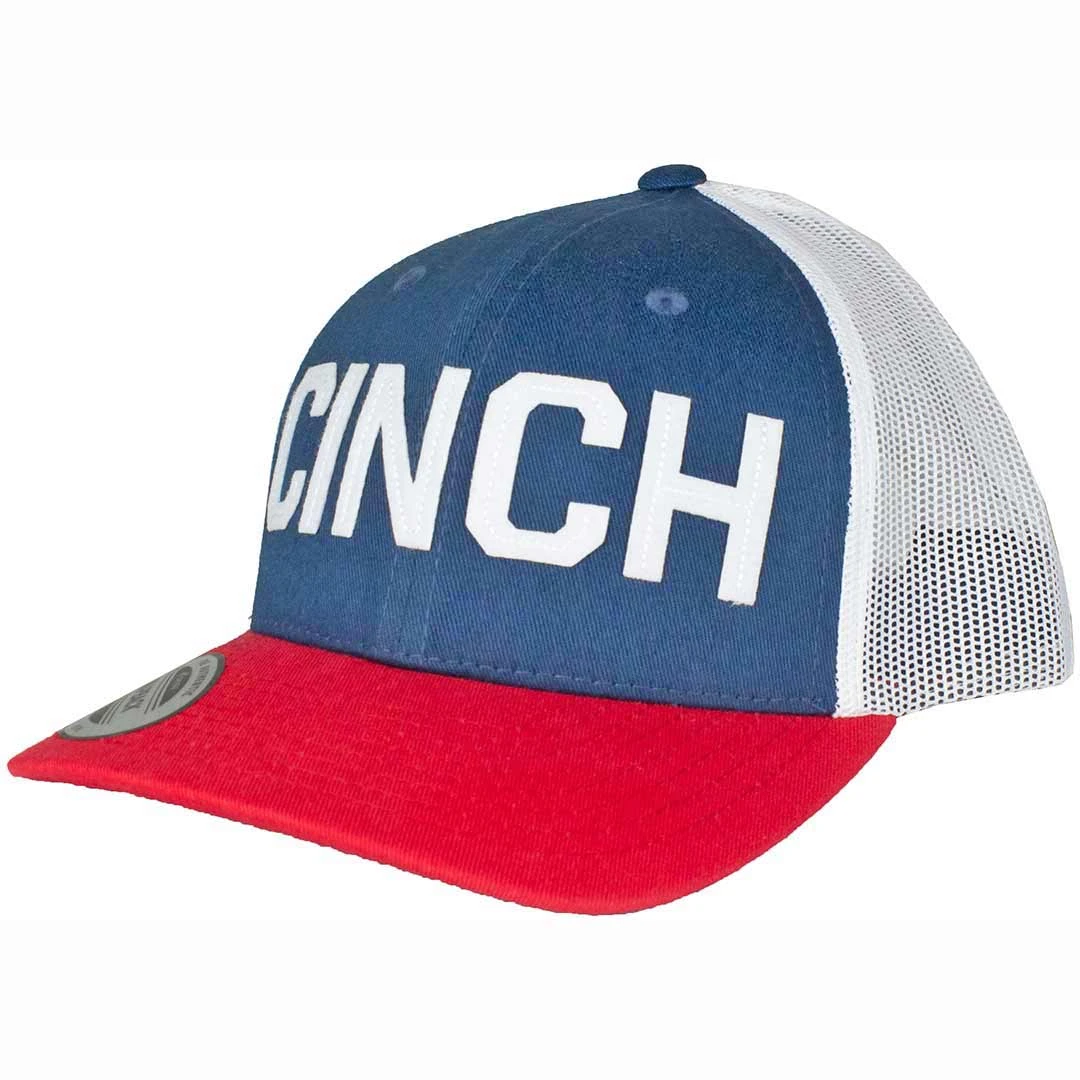 Cinch Boys' Logo Applique Snap Back Cap 1 Cinch Boys' Logo Applique Snap Back Cap