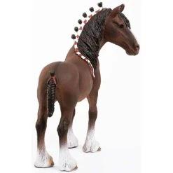 Schleich Clydesdale Gelding Toy -Western Cowboy Equipment Store img90101 schleich clydesdale gelding toy
