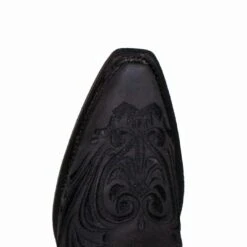 Circle G Women's Floral Snip Toe Boot -Western Cowboy Equipment Store img91420 circle g women s floral snip toe boot