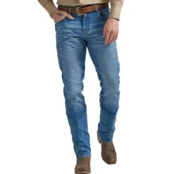 Wrangler Men's Retro Slim Fit Straight Leg Jeans 8 Wrangler Men's Retro Slim Fit Straight Leg Jeans -Western Cowboy Equipment Store img92905 wrangler men s retro slim fit straight leg jeans