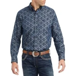 Ariat Men's Keanu Classic Fit Button-Down Shirt