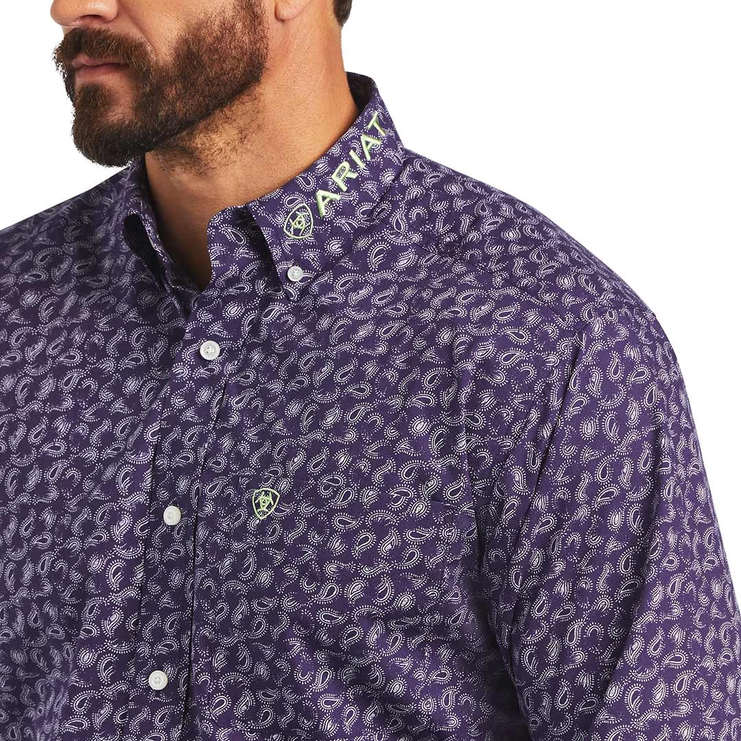 Ariat Men's Team Paulo Classic Fit Button-Down Shirt 3 Ariat Men's Team Paulo Classic Fit Button-Down Shirt - Image 3